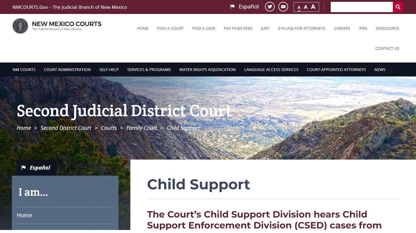 Child Support | Second District Court - nmcourts.gov