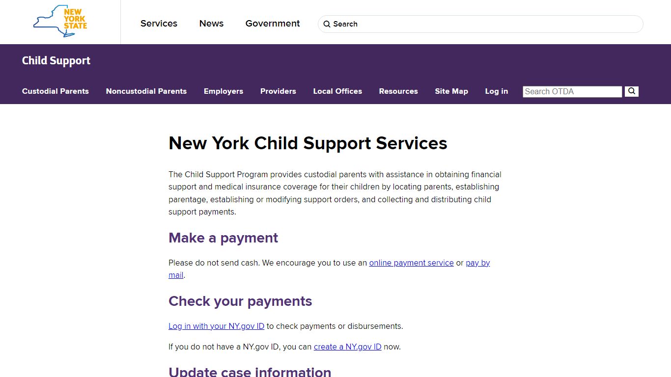 NYS DCSS | New York Child Support